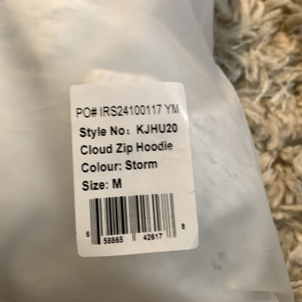 Comfrt Cloud Zip Hoodie - Storm - Picture 6 of 6